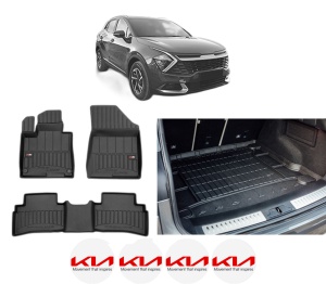 Set Covorase Presuri Auto Si Tavita Portbagaj KIA SPORTAGE V (NQ5) din 2021-2024 KIA - Img 2