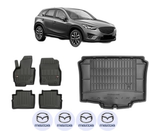 Set Covorase Presuri Auto Si Tavita Portbagaj MAZDA CX-5 (KE, GH) din 2011-2017 MAZDA - Img 2