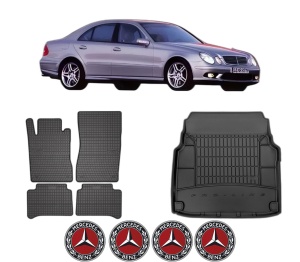 Set Covorase Presuri Auto Si Tavita Portbagaj MERCEDES-BENZ E-CLASS (W211) din 2002-2008 MERCEDES-BENZ - Img 2