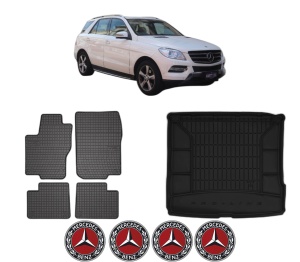 Set Covorase Presuri Auto Si Tavita Portbagaj MERCEDES-BENZ M-CLASS (W166) din 2011-2015 MERCEDES-BENZ - Img 2