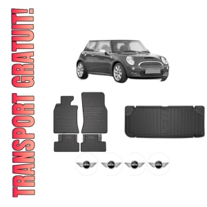 Set Covorase Presuri Auto Si Tavita Portbagaj MINI MINI (R50, R53) din 2001-2006 MINI