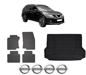 Set Covorase Presuri Auto Si Tavita Portbagaj NISSAN X-TRAIL III (T32_, T32R, T32RR) din 2014-2021 NISSAN - Img 2