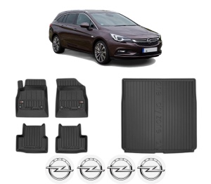 Set Covorase Presuri Auto Si Tavita Portbagaj OPEL ASTRA K Sports Tourer (B16) din 2015-2022 OPEL - Img 2
