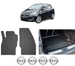 Set Covorase Presuri Auto Si Tavita Portbagaj OPEL CORSA E (X15) din 2014-2019 OPEL - Img 2