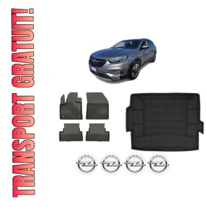 Set Covorase Presuri Auto Si Tavita Portbagaj OPEL GRANDLAND / GRANDLAND X (A18, P1UO) din 2017-2021 OPEL