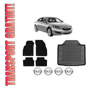 Set Covorase Presuri Auto Si Tavita Portbagaj OPEL INSIGNIA A (G09) din 2008-2017 OPEL