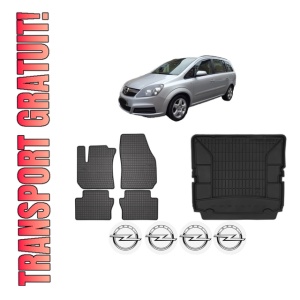 Set Covorase Presuri Auto Si Tavita Portbagaj OPEL ZAFIRA B Box Body/MPV (A05) din 2005-2015 OPEL