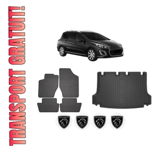 Set Covorase Presuri Auto Si Tavita Portbagaj PEUGEOT 308 SW I Estate Van (4E_) din 2008-2012 PEUGEOT