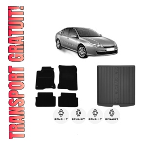 Set Covorase Presuri Auto Si Tavita Portbagaj RENAULT LAGUNA III (BT0/1) din 2007-2015 RENAULT