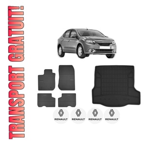 Set Covorase Presuri Auto Si Tavita Portbagaj RENAULT LOGAN/STEPWAY II (L8_) din 2014-2016 RENAULT