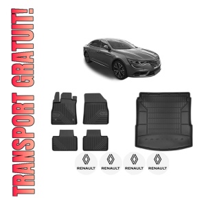 Set Covorase Presuri Auto Si Tavita Portbagaj RENAULT TALISMAN (LP_) din 2015-2022 RENAULT
