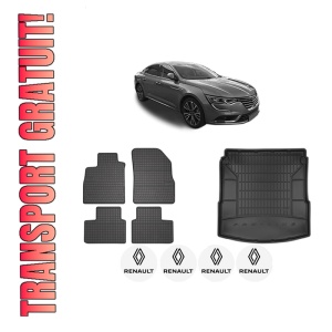Set Covorase Presuri Auto Si Tavita Portbagaj RENAULT TALISMAN (LP_) din 2015-2022 RENAULT