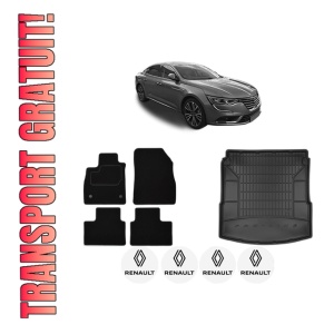 Set Covorase Presuri Auto Si Tavita Portbagaj RENAULT TALISMAN (LP_) din 2015-2022 RENAULT
