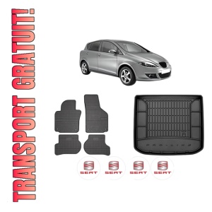Set Covorase Presuri Auto Si Tavita Portbagaj SEAT TOLEDO III (5P2) din 2004-2009 SEAT