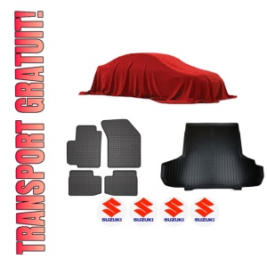 Set Covorase Presuri Auto Si Tavita Portbagaj SUZUKI SX4 (EY, GY) din 2006-2015 SUZUKI