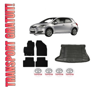 Set Covorase Presuri Auto Si Tavita Portbagaj TOYOTA AURIS (_E15_) din 2006-2012 TOYOTA