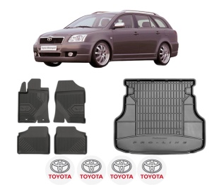 Set Covorase Presuri Auto Si Tavita Portbagaj TOYOTA AVENSIS Estate (_T25_) din 2003-2008 TOYOTA - Img 2