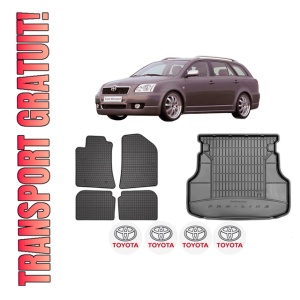 Set Covorase Presuri Auto Si Tavita Portbagaj TOYOTA AVENSIS Estate (_T25_) din 2003-2008 TOYOTA