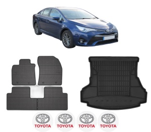 Set Covorase Presuri Auto Si Tavita Portbagaj TOYOTA AVENSIS Saloon (_T27_) din 2008-2018 TOYOTA - Img 2