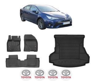 Set Covorase Presuri Auto Si Tavita Portbagaj TOYOTA AVENSIS Saloon (_T27_) din 2008-2018 TOYOTA - Img 2