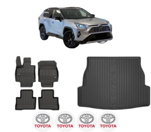 Set Covorase Presuri Auto Si Tavita Portbagaj TOYOTA RAV 4 V VAN (_A5_, _H5_) din 2018 TOYOTA - Img 2