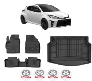 Set Covorase Presuri Auto Si Tavita Portbagaj TOYOTA YARIS (_P21_, _PA1_, _PH1_) din 2020-2024 TOYOTA - Img 2