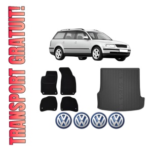 Set Covorase Presuri Auto Si Tavita Portbagaj Volkswagen PASSAT B5 Variant (3B5) din 1997-2000 Volkswagen