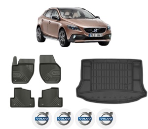 Set Covorase Presuri Auto Si Tavita Portbagaj VOLVO V40 Cross Country (526) din 2012-2019 VOLVO - Img 2