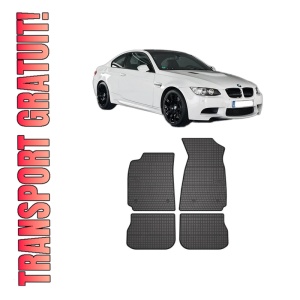 Set covorase presuri BMW Seria 3 Coupe (E92) din 2006-2013, auto, din cauciuc thermoplastic, BMW Seria
