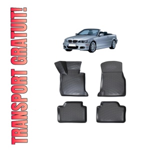 Set covorase presuri BMW Seria 3 E93 din 2005-2012, auto, din cauciuc thermoplastic - Img 8
