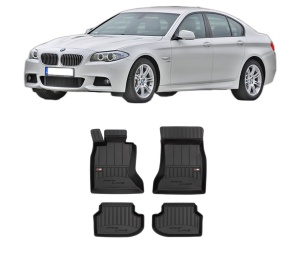 Set covorase presuri BMW Seria 5 (F10) din 2009-2016, auto, din cauciuc thermoplastic, BMW Seria - Img 2