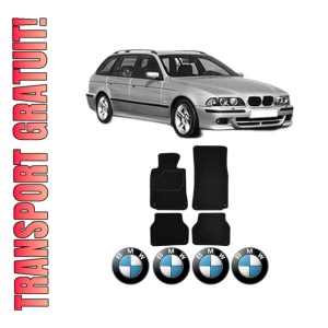 Set Covorase Presuri BMW Seria 5 Touring (E39) din 1996-2004, Auto, Material Textil Mocheta, BMW