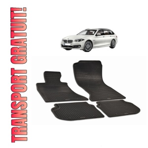 Set covorase presuri BMW Seria 5er F11 din 2010-2017, auto, din cauciuc thermoplastic - Img 8