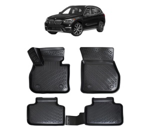 Set covorase presuri BMW Seria X1 F48 din 2015-2022, auto, din cauciuc thermoplastic - Img 2