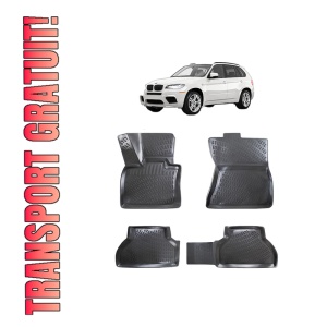 Set covorase presuri BMW Seria X5 E70 din 2006-2013, auto, din cauciuc thermoplastic