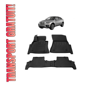 Set covorase presuri BMW Seria X6 E71 din 2008-2014, auto, din cauciuc thermoplastic
