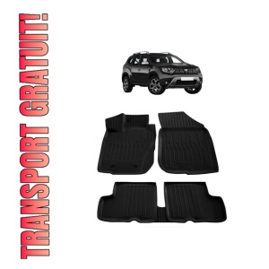 Set covorase presuri DACIA DUSTER 4WD din 2014-2018, auto, din cauciuc thermoplastic - Img 8