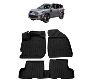 Set covorase presuri DACIA DUSTER din 2018-2024, auto, din cauciuc thermoplastic - Img 2