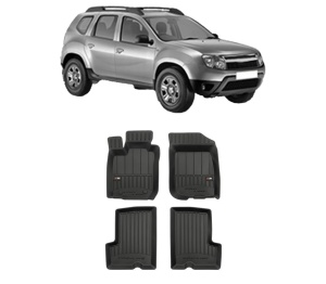 Set covorase presuri DACIA DUSTER (HS_) din 2010-2018, auto, din cauciuc thermoplastic, DACIA - Img 2
