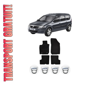 Set Covorase Presuri DACIA LOGAN MCV (KS_) din 2007-2013, Auto, Material Textil Mocheta, DACIA