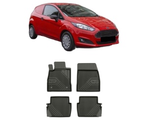 Set covorase presuri FORD FIESTA VII Van din 2018-2020, auto, din cauciuc thermoplastic, FORD - Img 2