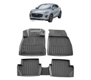 Set covorase presuri FORD PUMA din 2019, auto, din cauciuc thermoplastic - Img 2