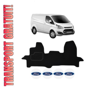 Set Covorase Presuri FORD TRANSIT CUSTOM V362 Van (FY, FZ) din 2012-2023, Auto, Material Textil Mocheta, FORD