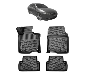 Set covorase presuri HONDA ACCORD VIII din 2007-2012, auto, din cauciuc thermoplastic - Img 2