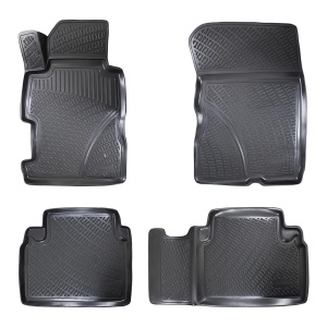 Set covorase presuri HONDA CIVIC SEDAN VIII din 2005-2011, auto, din cauciuc thermoplastic - Img 3