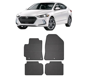 Set covorase presuri HYUNDAI ELANTRA VI Saloon (AD, ADA) din 2015-2020, auto, din cauciuc thermoplastic, HYUNDAI - Img 2