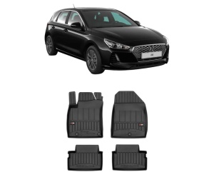 Set covorase presuri HYUNDAI i30 (PDE, PD, PDEN) din 2016-2021, auto, din cauciuc thermoplastic, HYUNDAI - Img 2