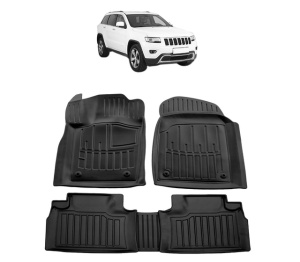 Set covorase presuri JEEP GRAND CHEROKEE WK2 din 2010-2021, auto, din cauciuc thermoplastic - Img 2