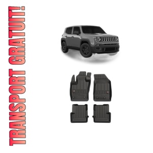 Set covorase presuri JEEP RENEGADE VAN (BU, B1) din 2014-2018, auto, din cauciuc thermoplastic, JEEP