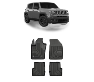 Set covorase presuri JEEP RENEGADE VAN (BU, B1) din 2014-2018, auto, din cauciuc thermoplastic, JEEP - Img 2